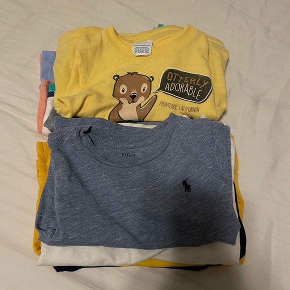 Bundle 12 items polo Ralph Lauren toddler boy T shirt - Picture 2 of 9